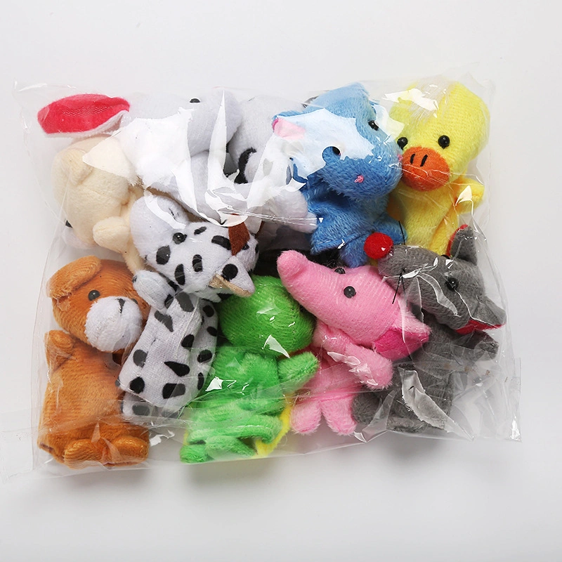 Kids Animal Finger Puppet Soft Plush Toys Child Baby Favor Dolls Boys Girls Hand Finger Puppets